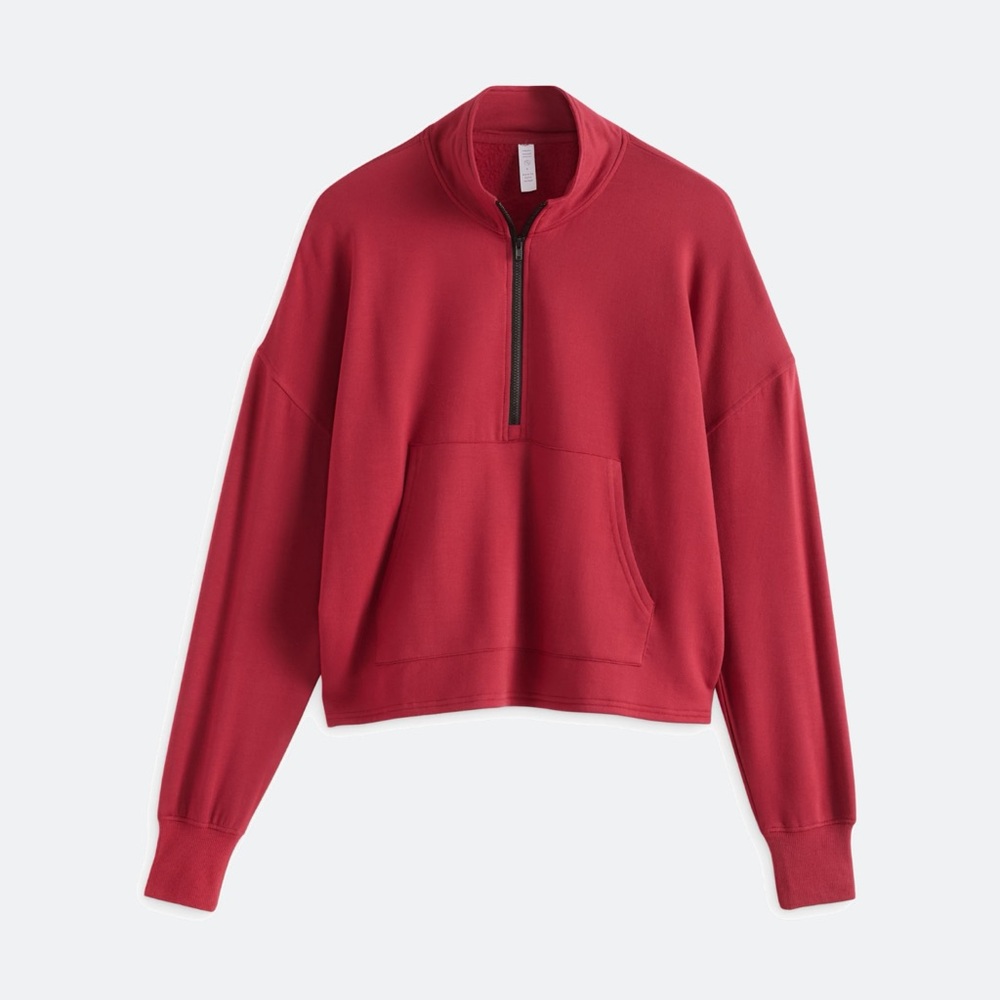 Threads 4 Thought Red Half-Zip Sweatshirt